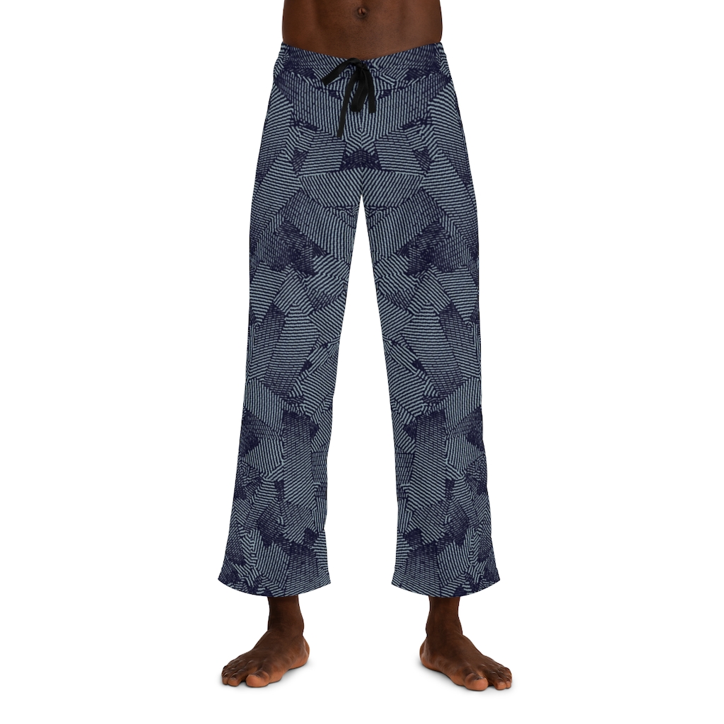 Men's Pajama Pants Black Optics - Image 4