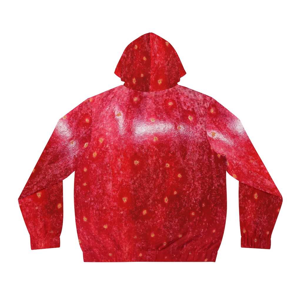 Men's Hoodie: Red Apple - Image 15