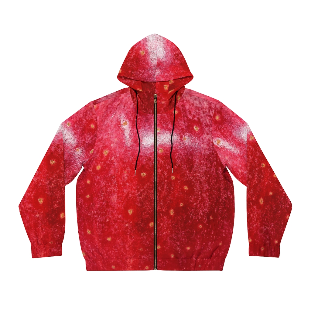 Men's Hoodie: Red Apple - Image 2