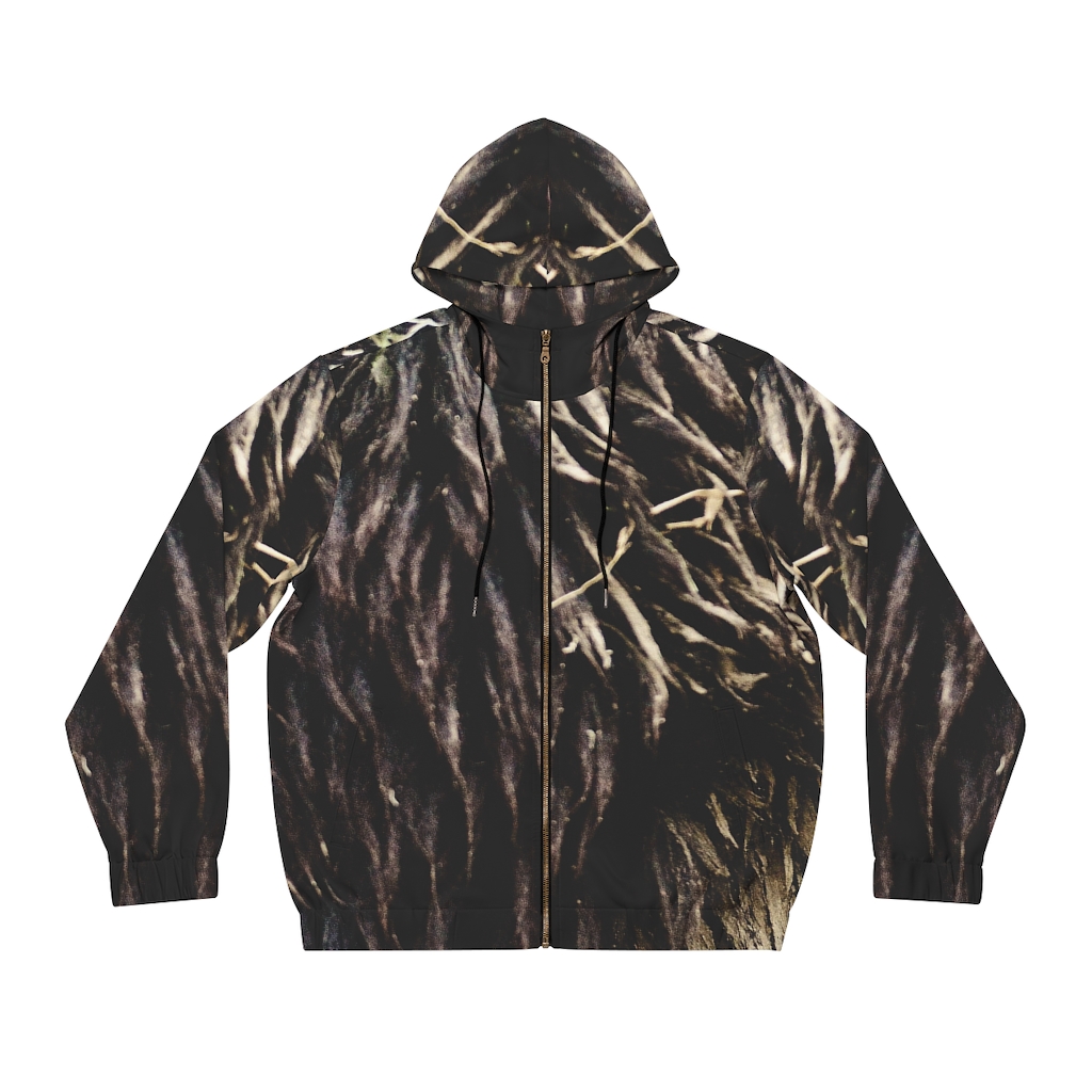 Men's Hoodie: Black Alpaca - Image 2