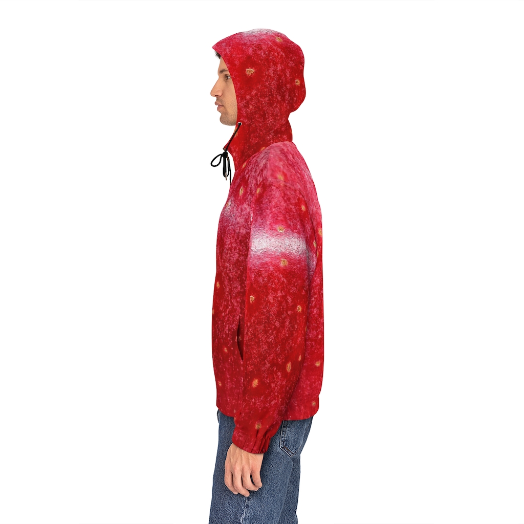 Men's Hoodie: Red Apple - Image 6