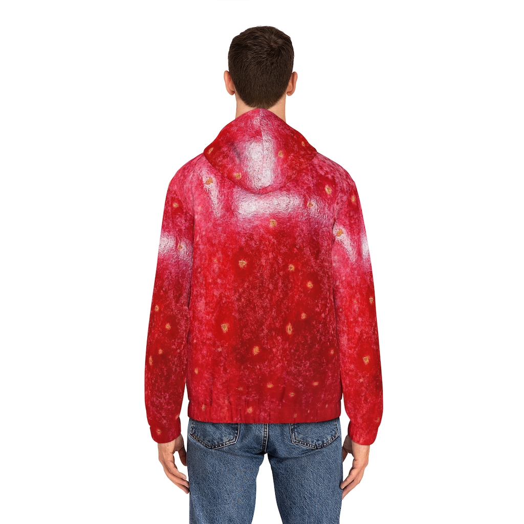 Men's Hoodie: Red Apple - Image 22