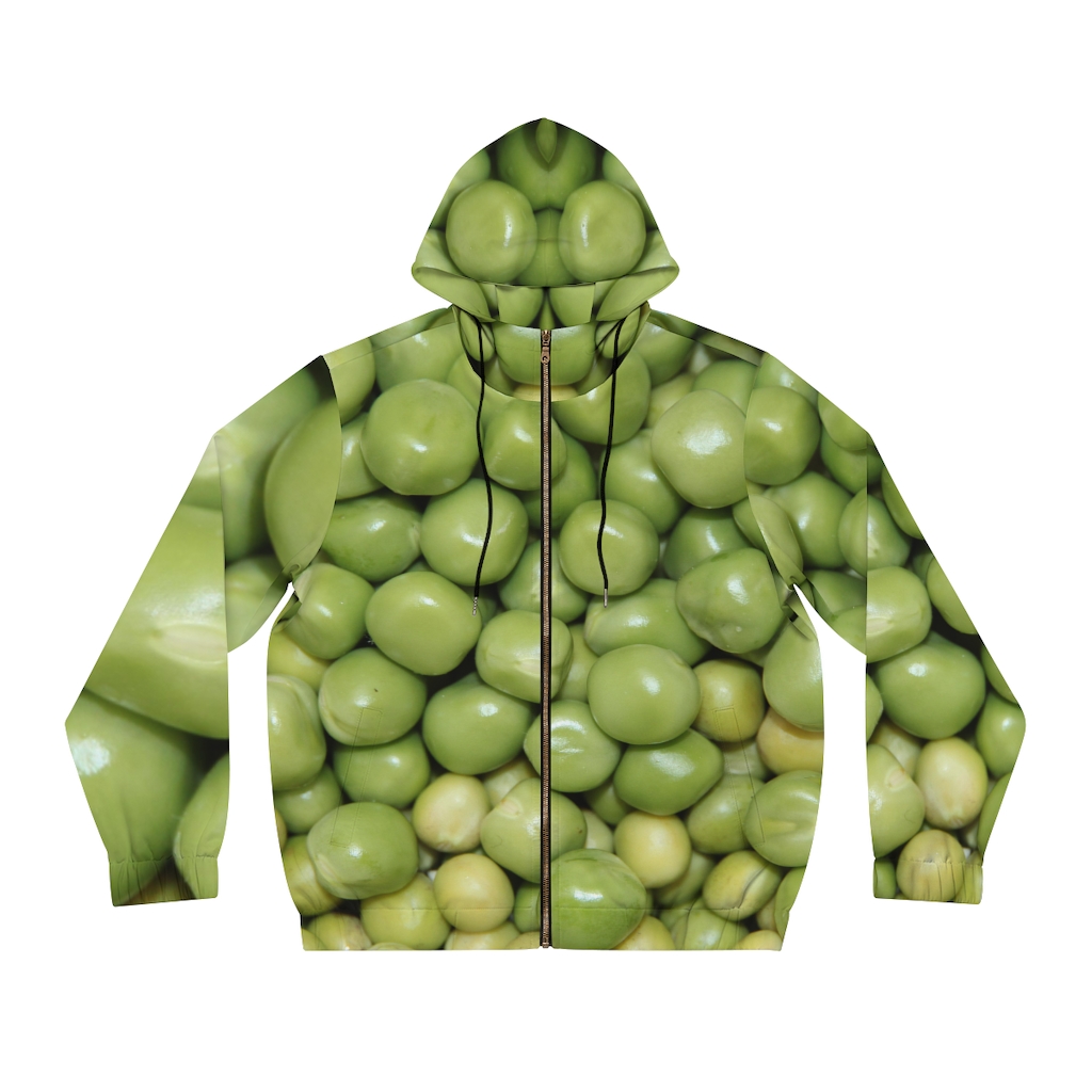 Men's Hoodie: Peas - Image 20