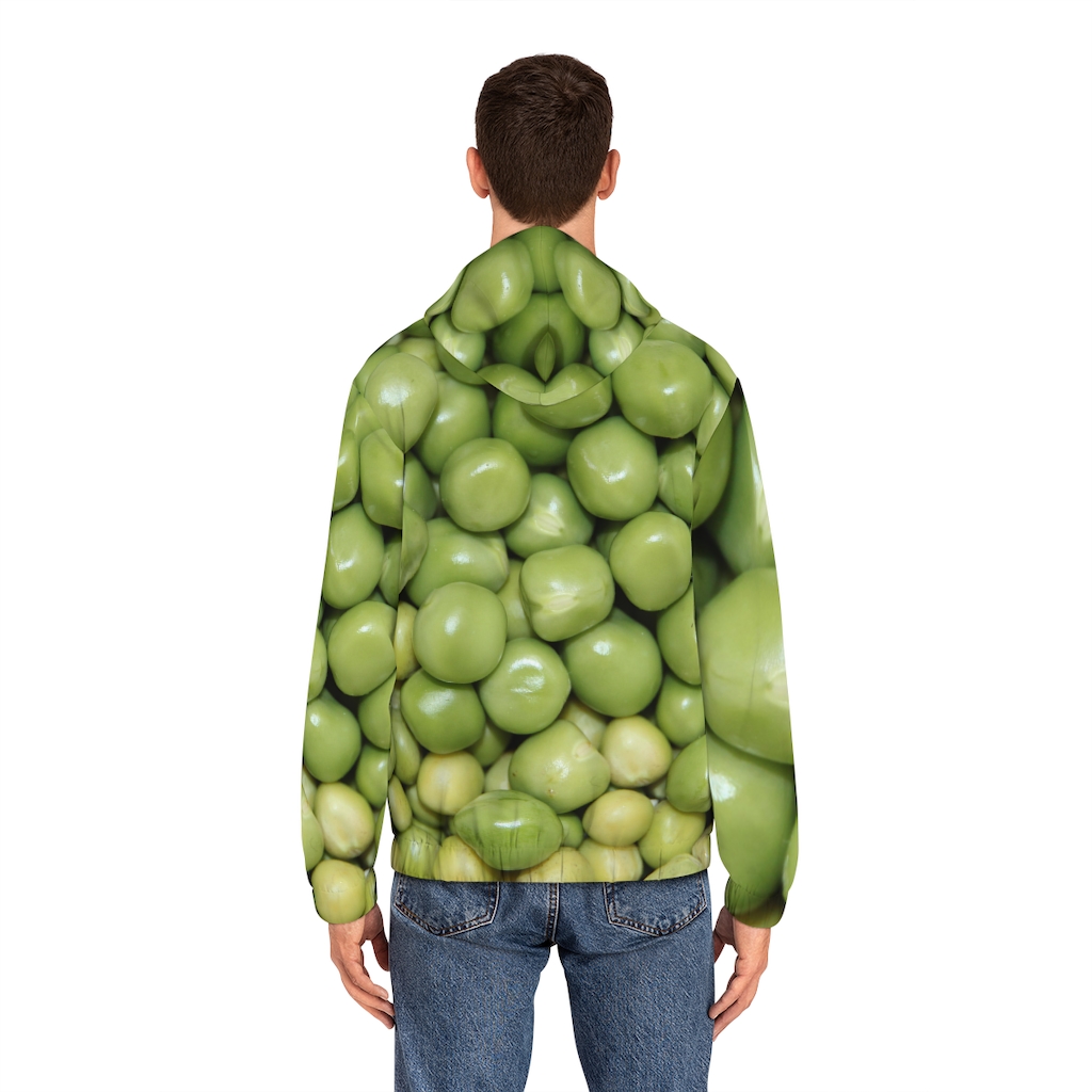 Men's Hoodie: Peas - Image 22