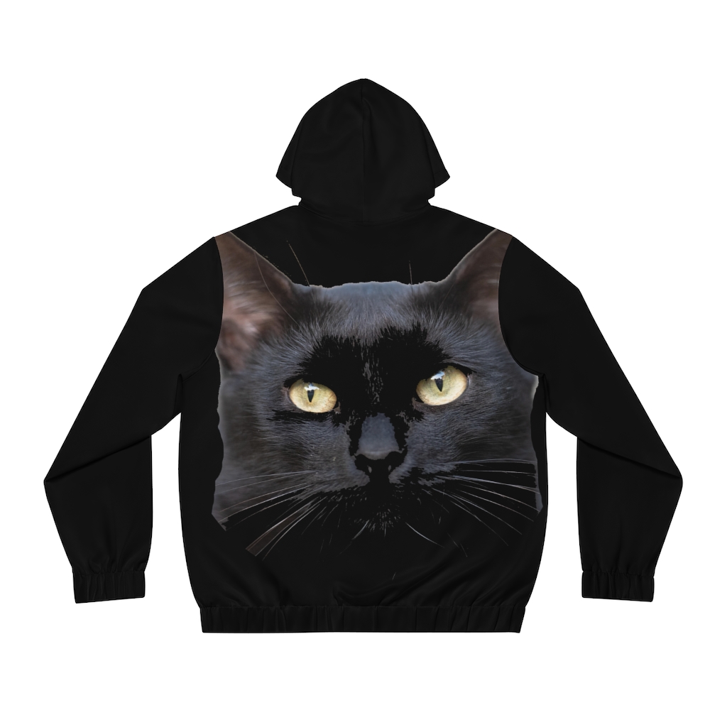 Men's Hoodie Black Cat - Image 27