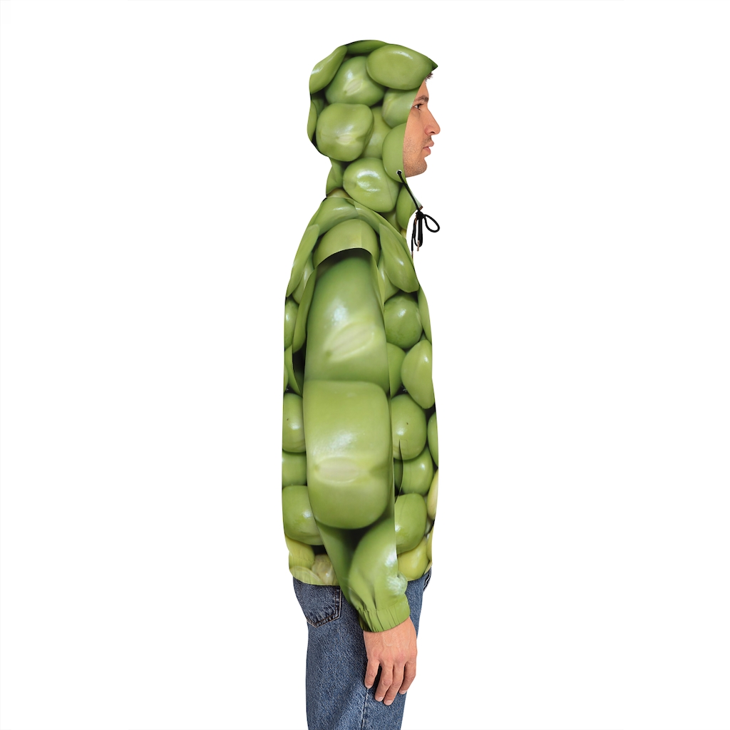 Men's Hoodie: Peas - Image 29
