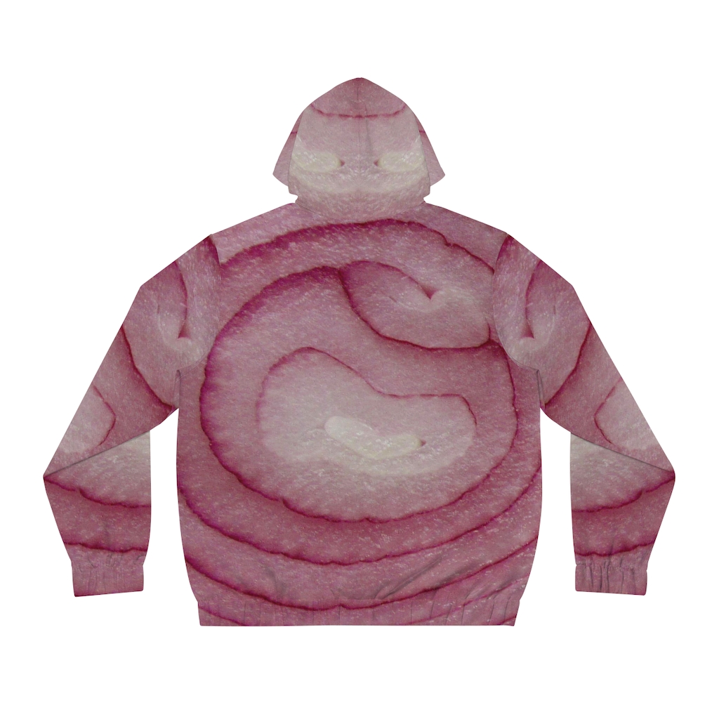 Men's Hoodie: Red Onion - Image 27