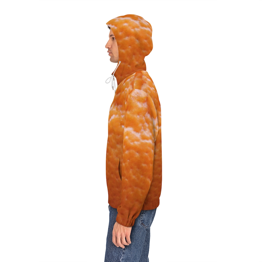 Men's Hoodie: Orange Peel - Image 30