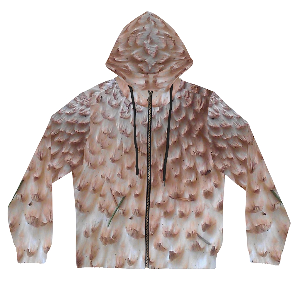 Women's Hoodie: White Mushroom - Image 14