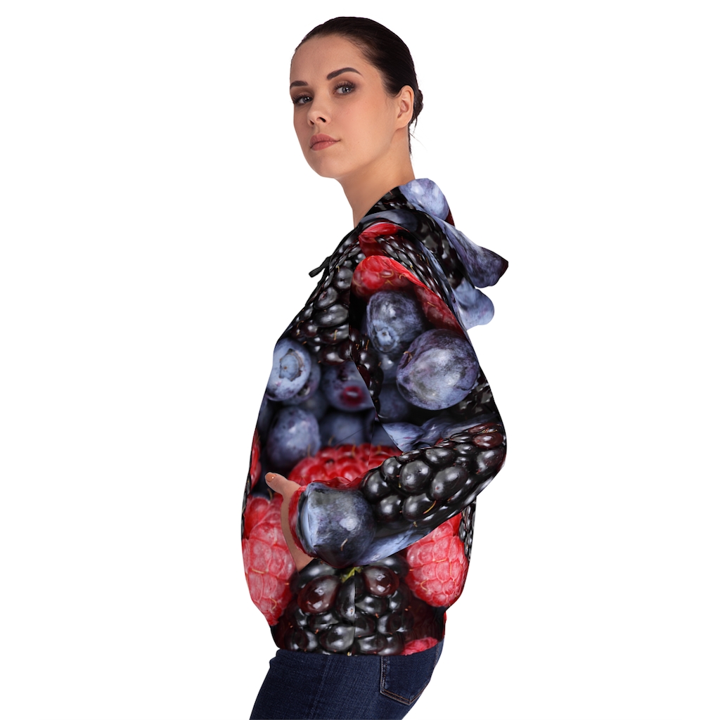 Women's Hoodie: Mixed Berry - Image 17