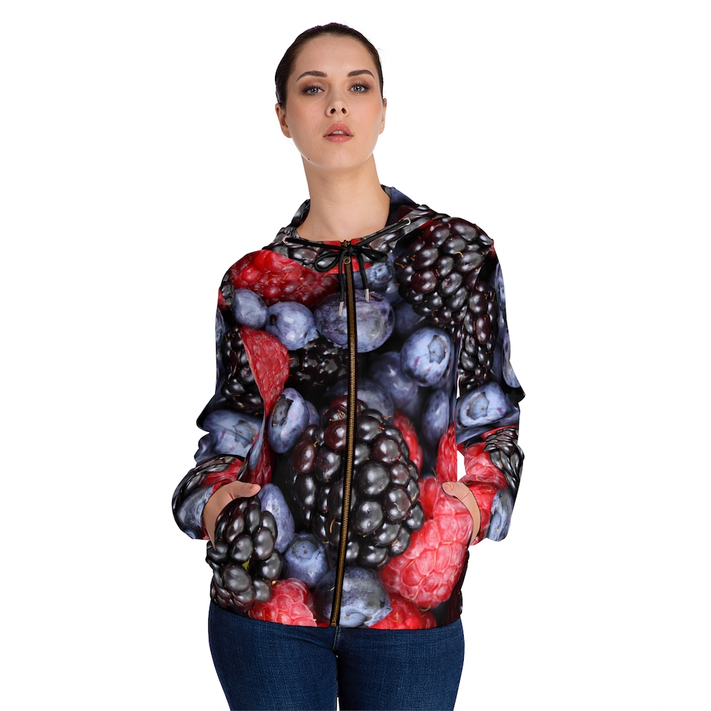 Women's Hoodie: Mixed Berry - Image 19