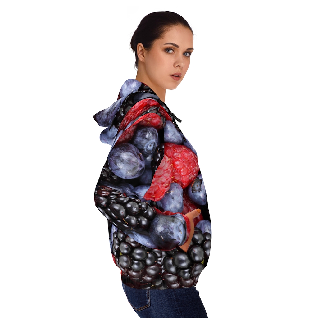 Women's Hoodie: Mixed Berry - Image 6