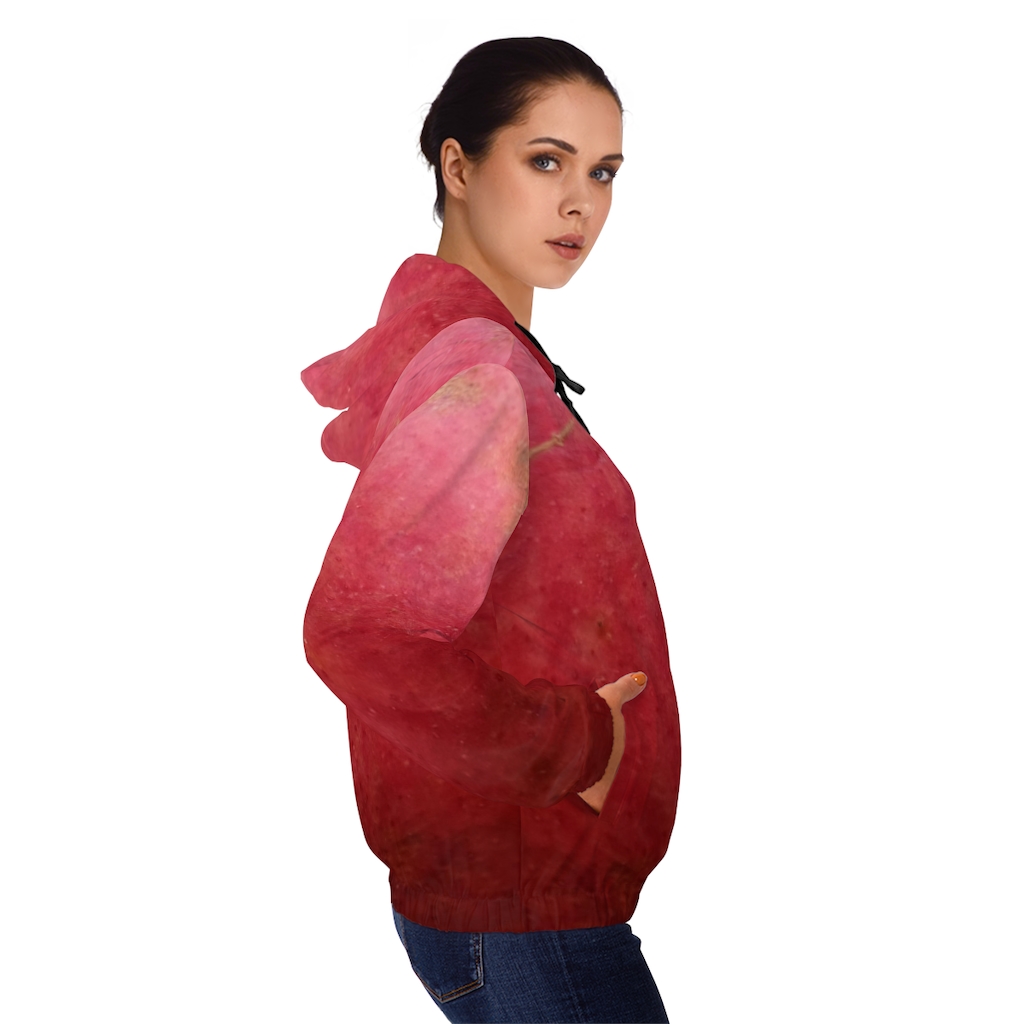 Women's Hoodie: Pomegranate Skin - Image 6