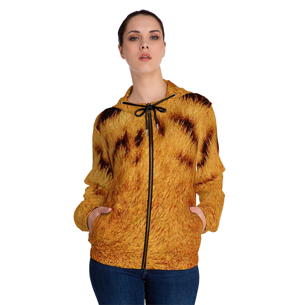 Women's Hoodie: Tiger - Image 7